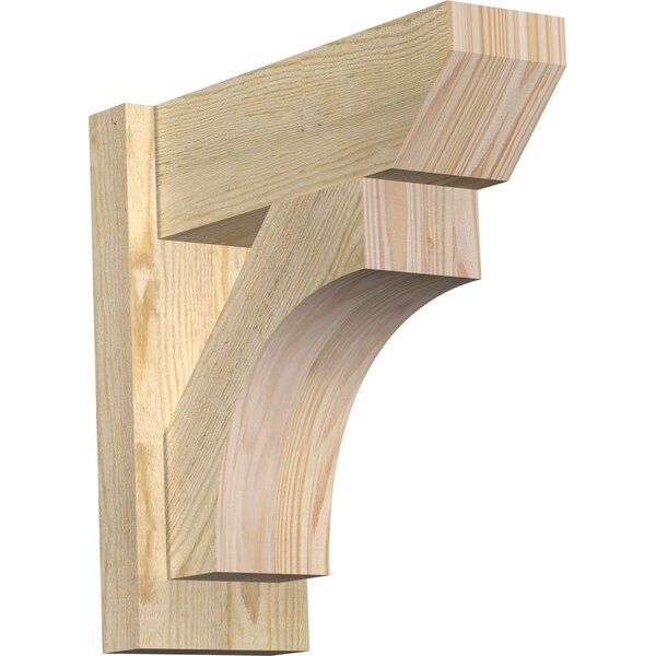 Ekena Millwork Westlake Slat Rough Sawn Outlooker, Douglas Fir, 6"W x 16"D x 16"H OUT06X16X16WTL06RDF - main
